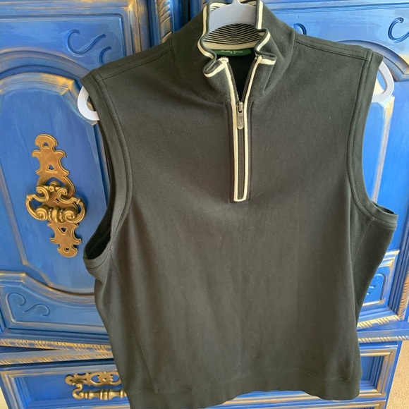 Bobby Jones Tops - Bobby Jones Pullover Tank Large Zip Golf Top
